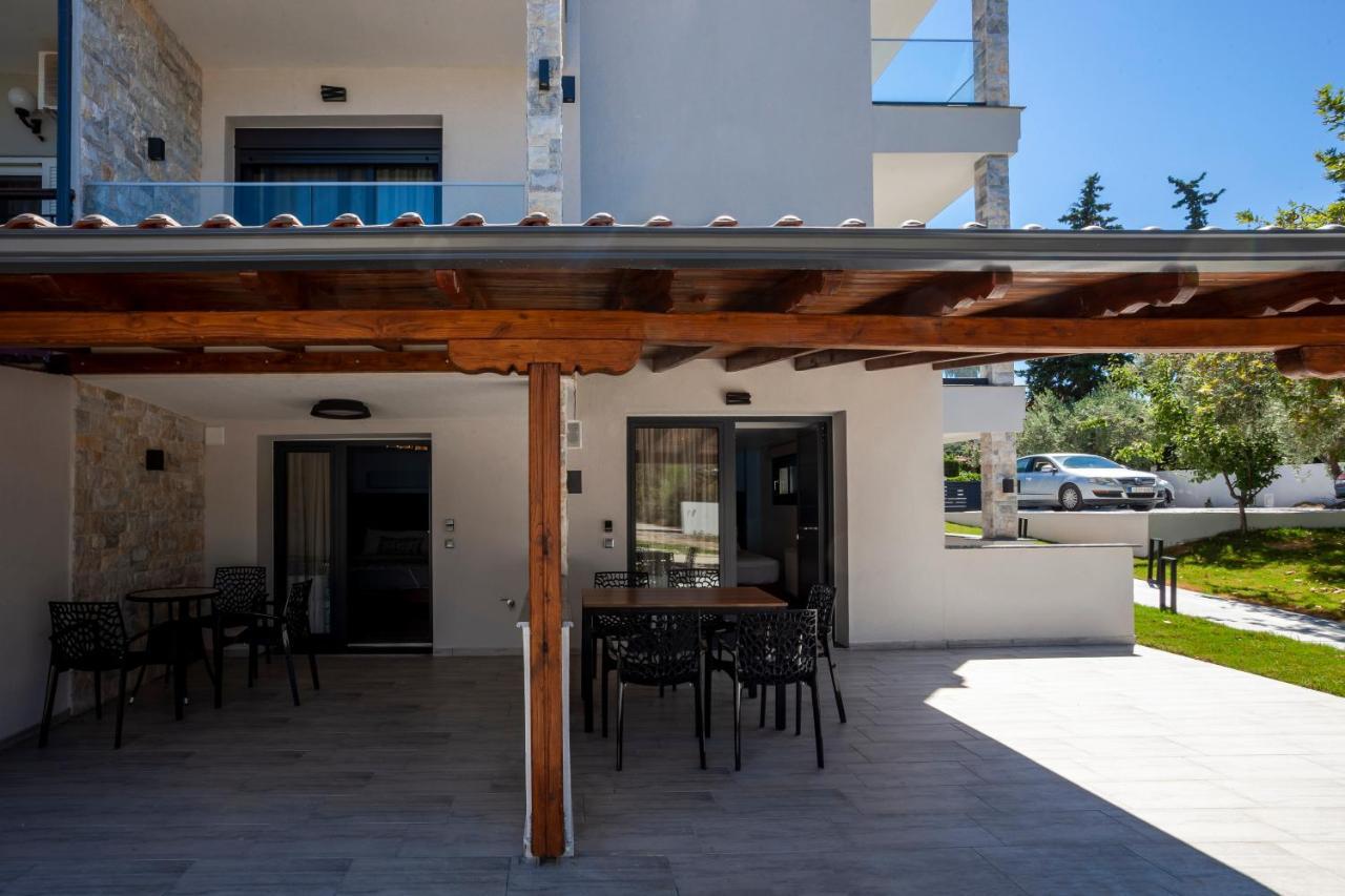 Olia Seaside Residence 120M From The Beach Pefkochori Zewnętrze zdjęcie