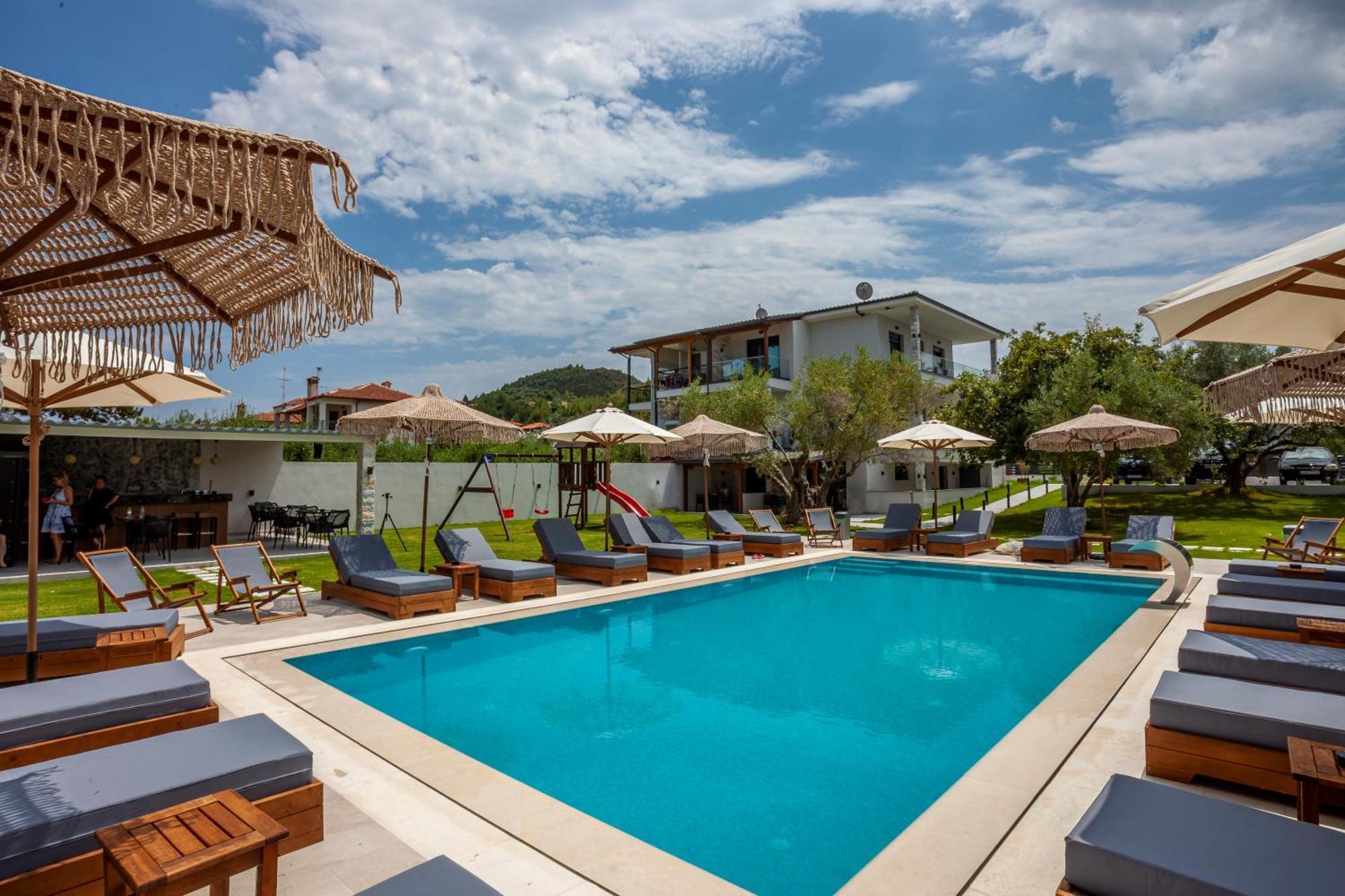 Olia Seaside Residence 120M From The Beach Pefkochori Zewnętrze zdjęcie