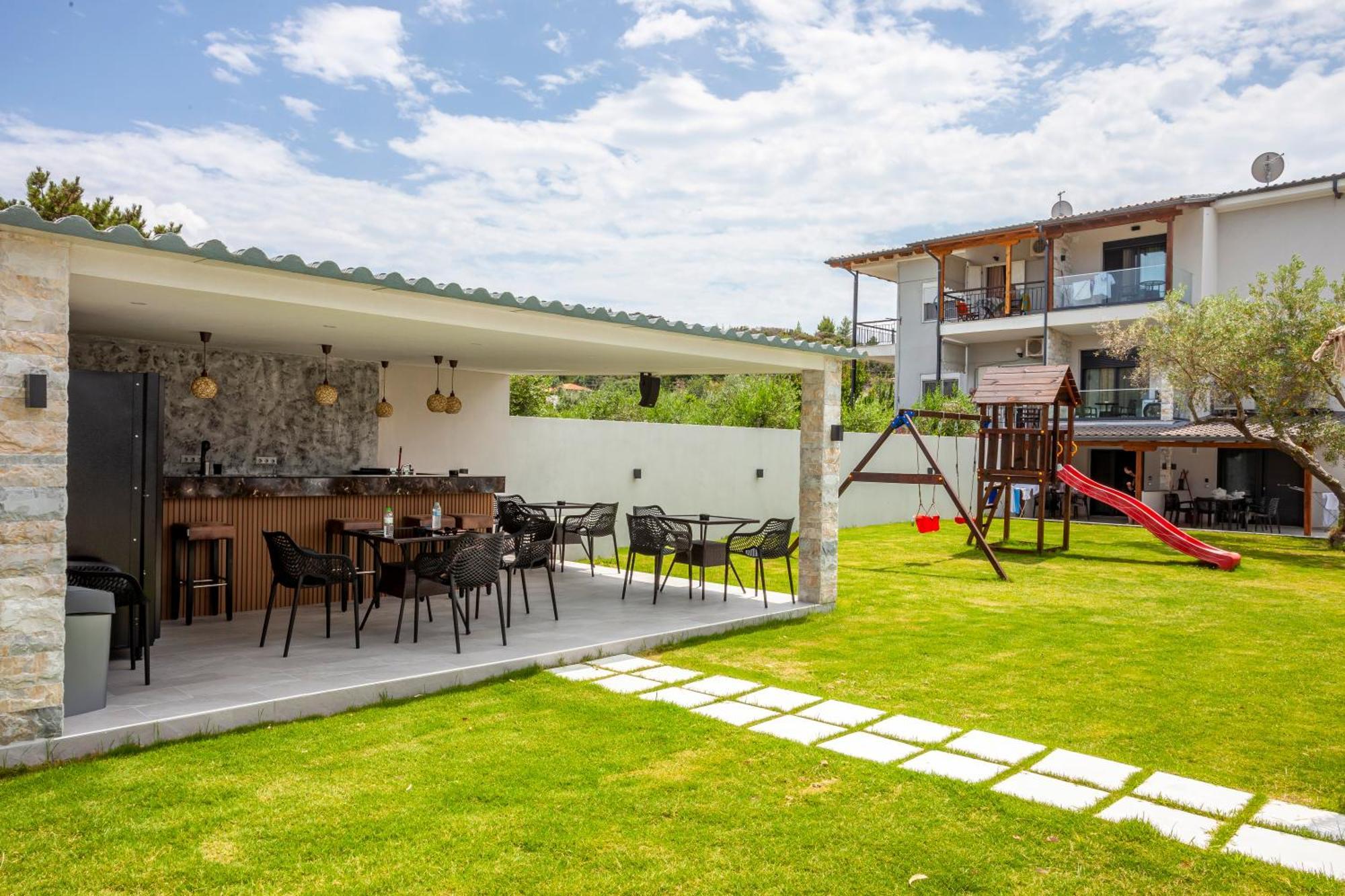 Olia Seaside Residence 120M From The Beach Pefkochori Zewnętrze zdjęcie
