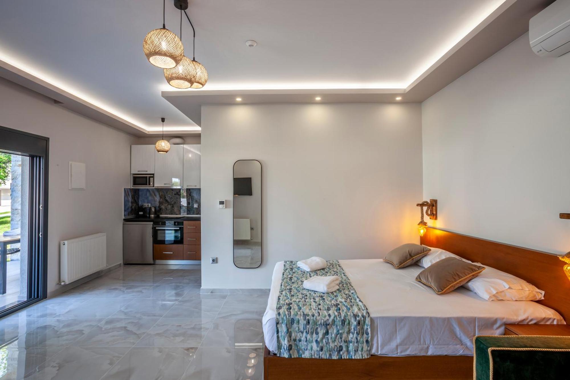 Olia Seaside Residence 120M From The Beach Pefkochori Zewnętrze zdjęcie
